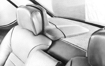 1977 BMW E24. Interior