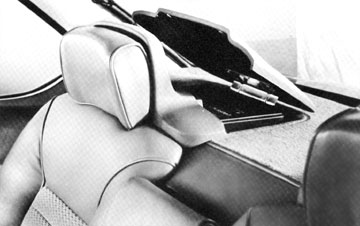 1977 BMW E24. Interior