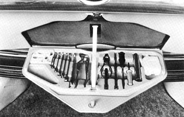 1977 BMW E24. Trunk