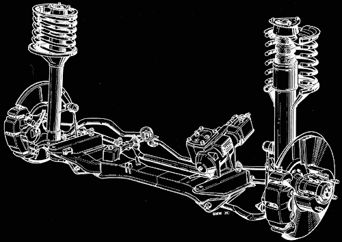 Шасси с 1982 года, на базе E28