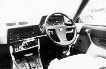 BMW E24 в 1985 году. Праворульная версия